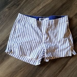 Old Navy Blue and white Everyday Shorts